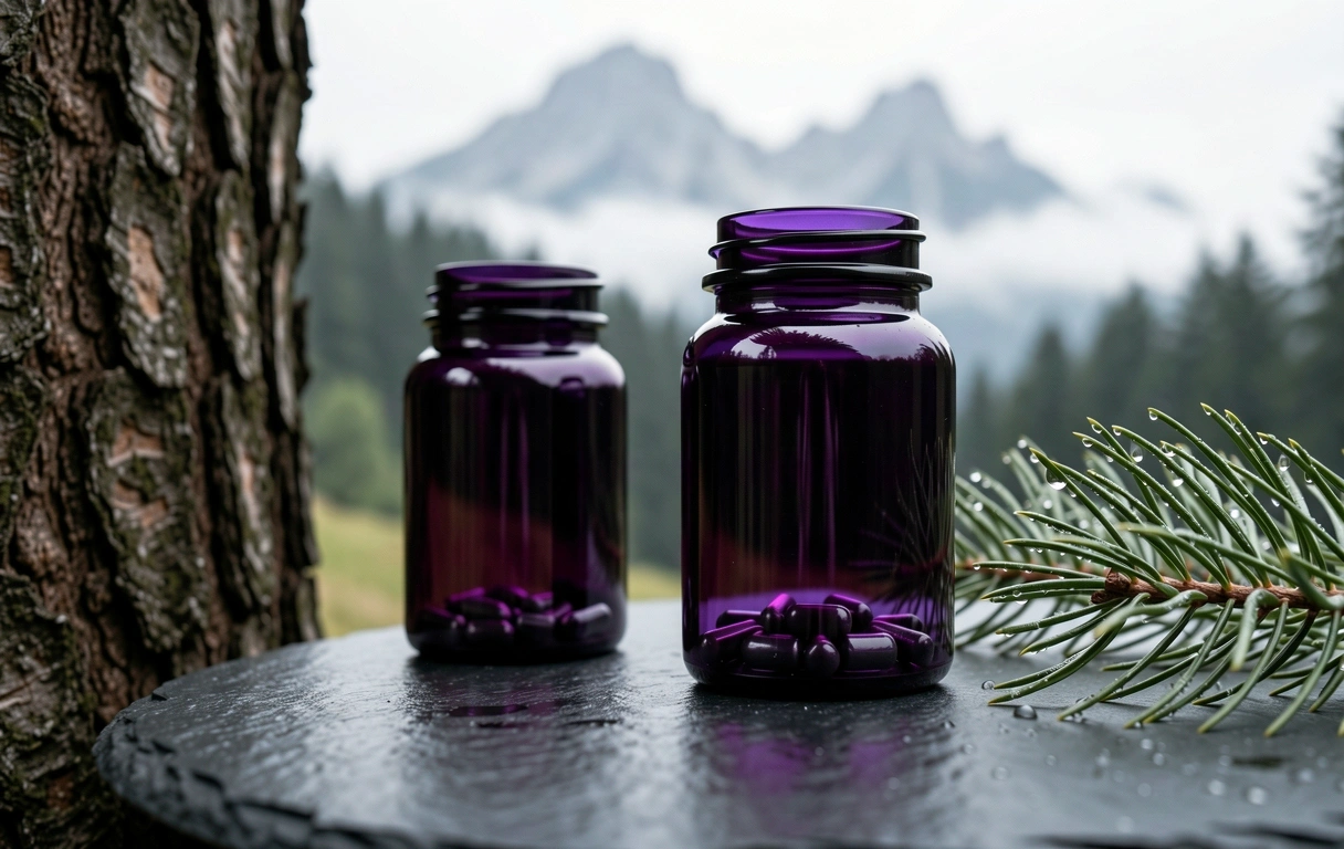 Premium supplement glass packaging